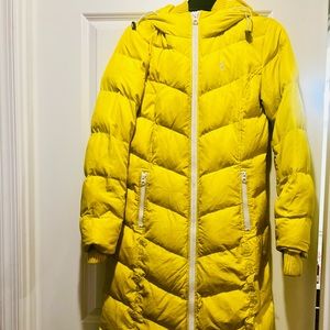 Puffer long coat